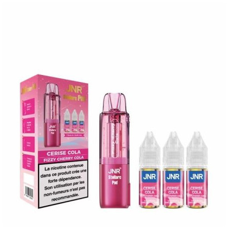 JNR - Cartouche Stellarc 2+10ml + 3 E-liquides