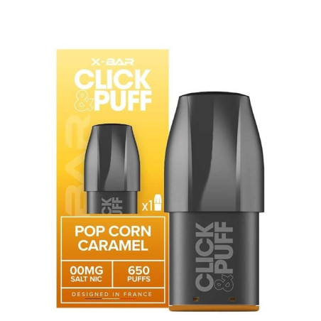 Cartouche pré-remplie Click & Puff X-Bar