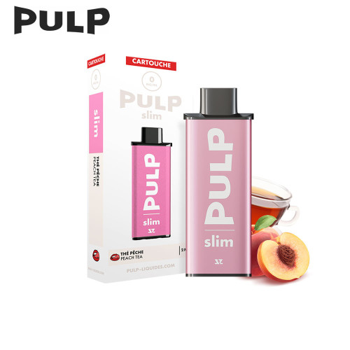 Cartouche Thé Pêche 2ml - Pod Slim by Pulp