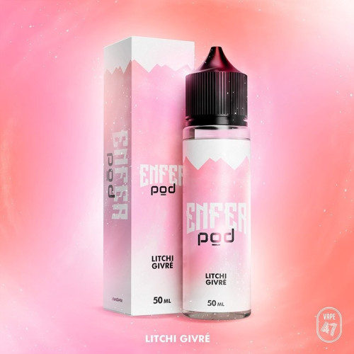 Litchi Givré Enfer Pod 50ml