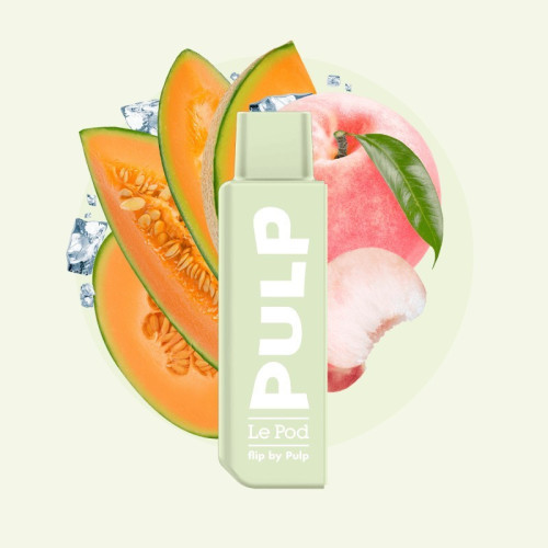 Cartouche Le Pod Flip 2ml 10mg Pulp - Pêche Melon Glacés