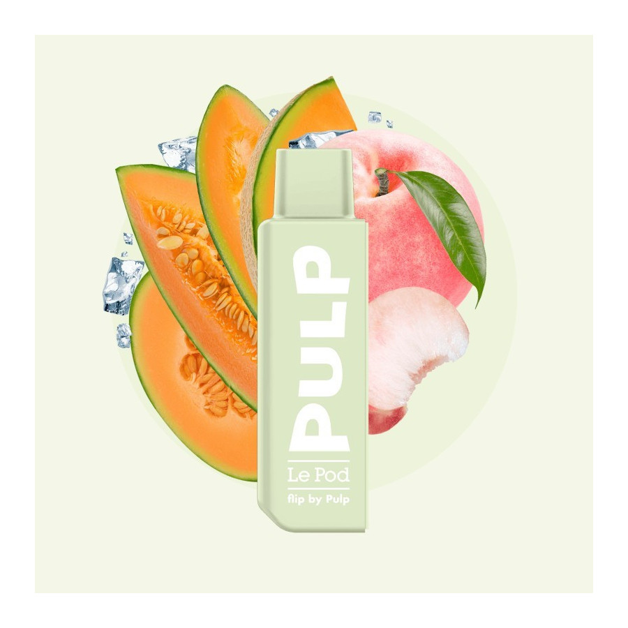 Cartouche Le Pod Flip 2ml 10mg Pulp - Pêche Melon Glacés
