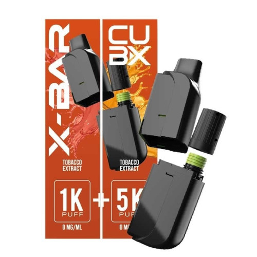 Cartouche pré-remplie CUBX Go X-Bar