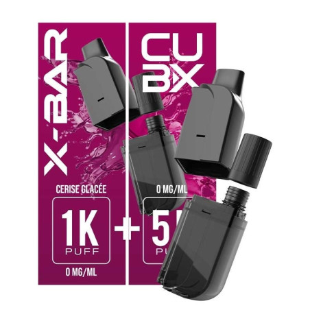 Cartouche pré-remplie CUBX Go X-Bar
