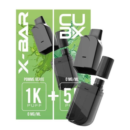 Cartouche pré-remplie CUBX Go X-Bar