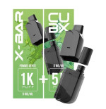 Cartouche pré-remplie CUBX Go X-Bar