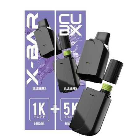 Cartouche pré-remplie CUBX Go X-Bar