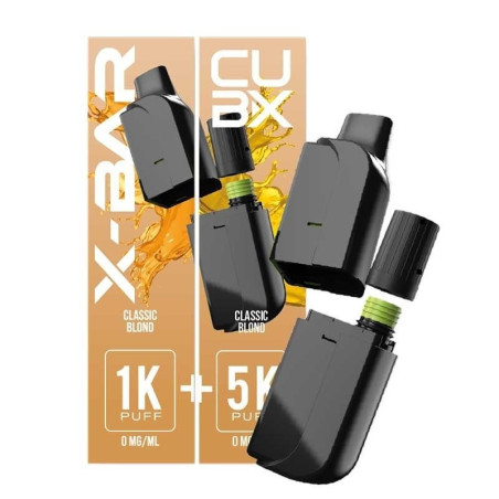 Cartouche pré-remplie CUBX Go X-Bar