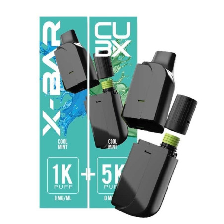 Cartouche pré-remplie CUBX Go X-Bar