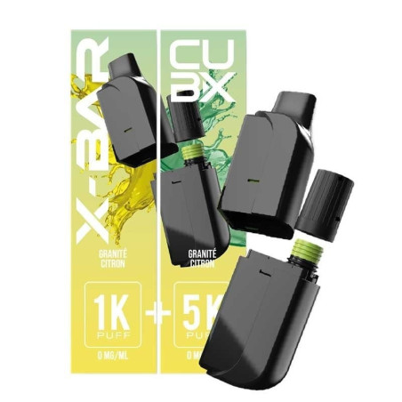 Cartouche pré-remplie CUBX Go X-Bar