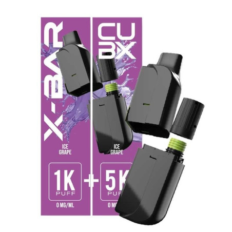 Cartouche pré-remplie CUBX Go X-Bar