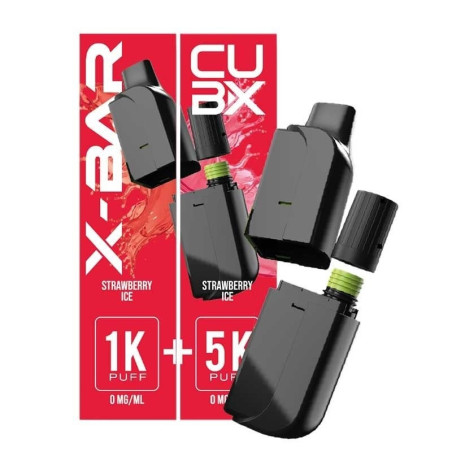 Cartouche pré-remplie CUBX Go X-Bar