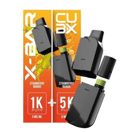 Cartouche pré-remplie CUBX Go X-Bar