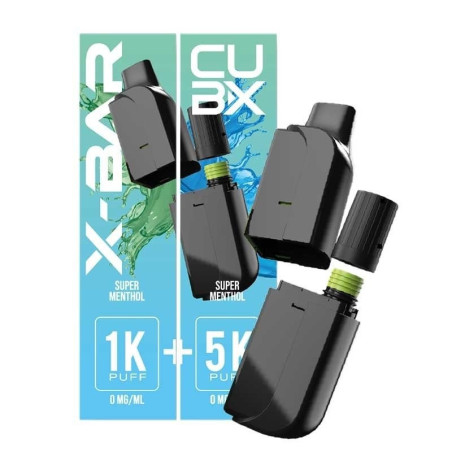 Cartouche pré-remplie CUBX Go X-Bar