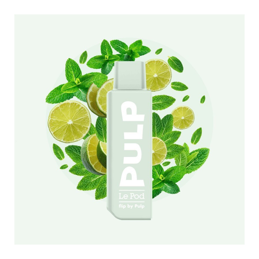Cartouche Citron Vert Menthe 2ml - Pod Flip by Pulp