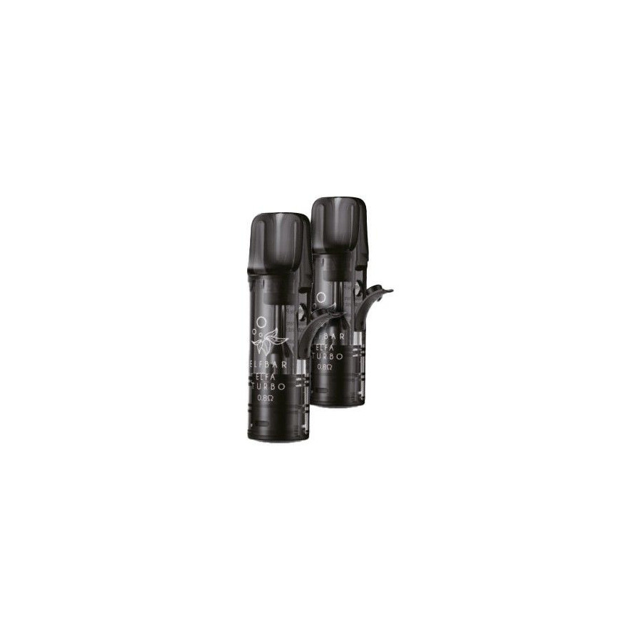 Cartouches Elfa Turbo 2ml par 2 - Elfbar
