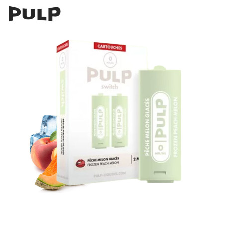Cartouche Pêche Melon Glacés 2ml (2pcs) - Pod Switch by Pulp