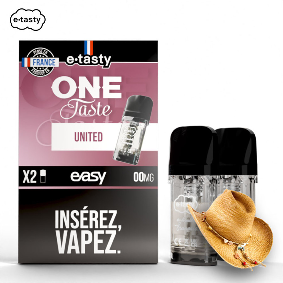 Cartouches United One Taste (2pcs) - Easy Pod by E.Tasty