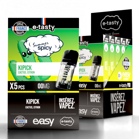 Cartouches Kipick Summer Spicy (2pcs) - Easy Pod by E.Tasty
