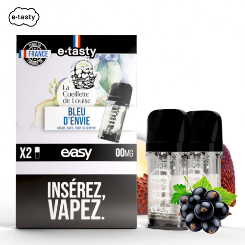 Cartouches Bleu d'Envie La Cueillette De Louise (2pcs) - Easy Pod by E.Tasty