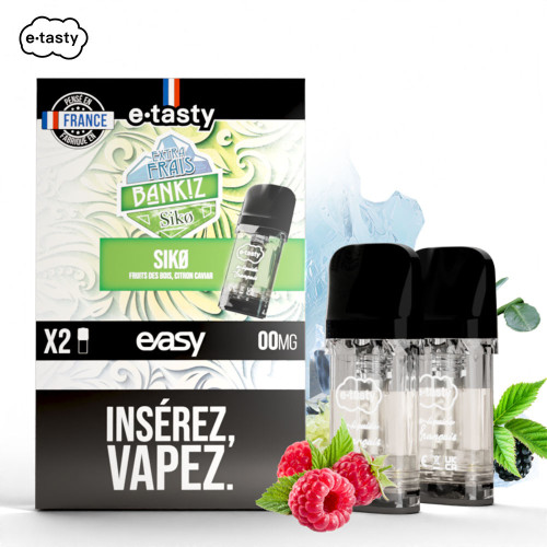 Cartouches Siko Bankiz Frais (2pcs) - Easy Pod by E.Tasty