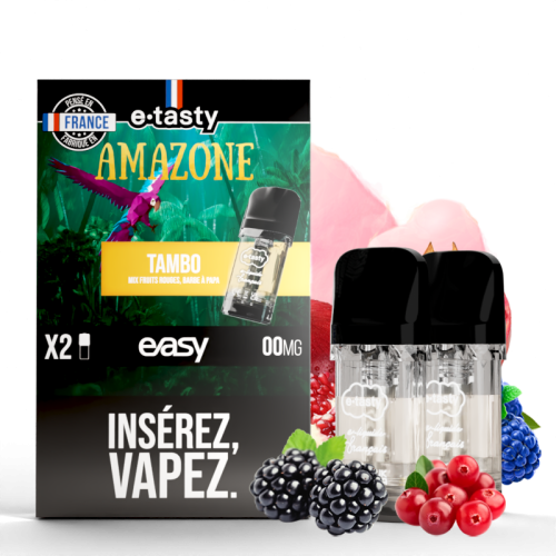Cartouches Tambo Amazone (2pcs) - Easy Pod by E.Tasty