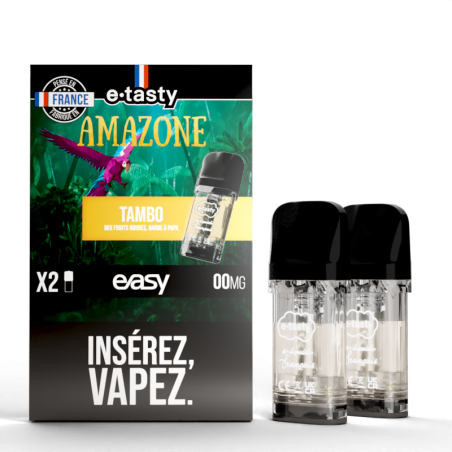 Cartouches Tambo Amazone (2pcs) - Easy Pod by E.Tasty