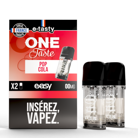 Cartouches Pop Cola One Taste (2pcs) - Easy Pod by E.Tasty