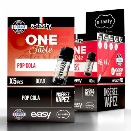 Cartouches Pop Cola One Taste (2pcs) - Easy Pod by E.Tasty