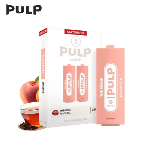 Cartouche Thé Pêche 2ml (2pcs) - Pod Switch by Pulp