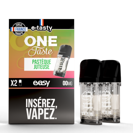 Cartouches Pastèque Juteuse One Taste (2pcs) - Easy Pod by E.Tasty