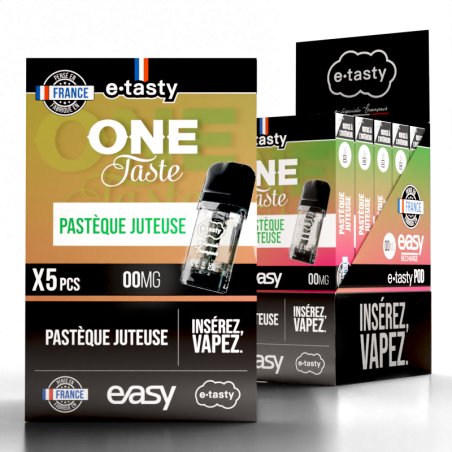 Cartouches Pastèque Juteuse One Taste (2pcs) - Easy Pod by E.Tasty