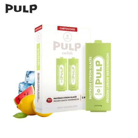 Cartouche Pastèque Citron Glacés 2ml (2pcs) - Pod Switch by Pulp