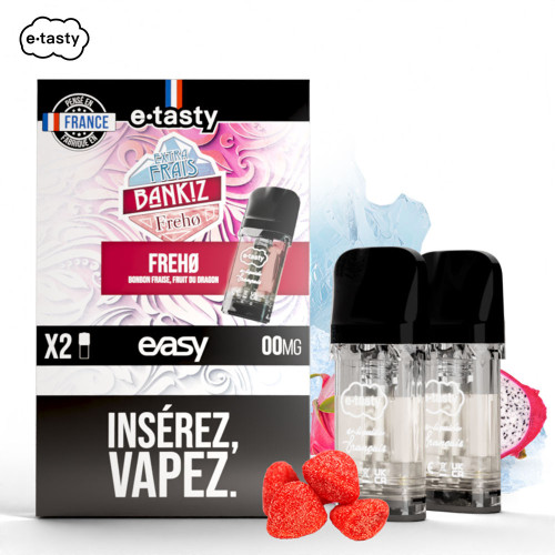 Cartouches Freho Bankiz Frais (2pcs) - Easy Pod by E.Tasty