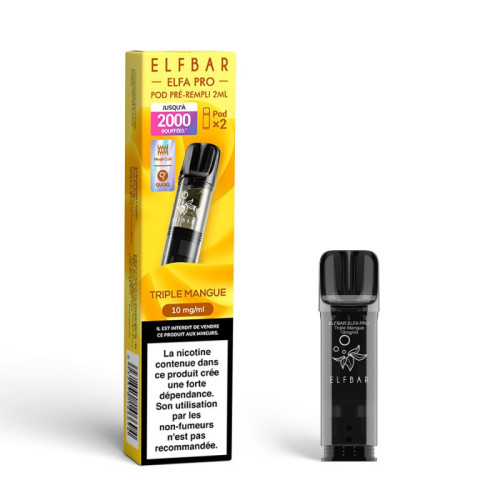 Pack De 2 Pods Elfa Pro Triple Mangue