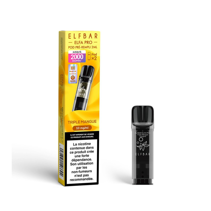 Pack De 2 Pods Elfa Pro Triple Mangue