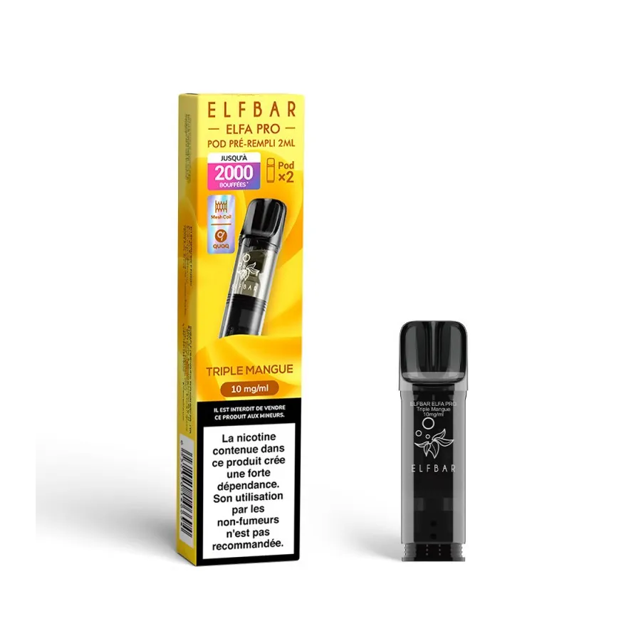 Pack De 2 Pods Elfa Pro Triple Mangue