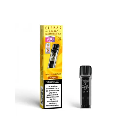 Pack De 2 Pods Elfa Pro Triple Mangue