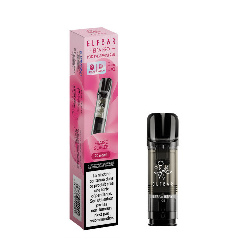 Pack De 2 Pods Elfa Pro Fraise Glacée