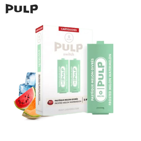 Cartouche Pastèque Melon Givrés 2ml (2pcs) - Pod Switch by Pulp