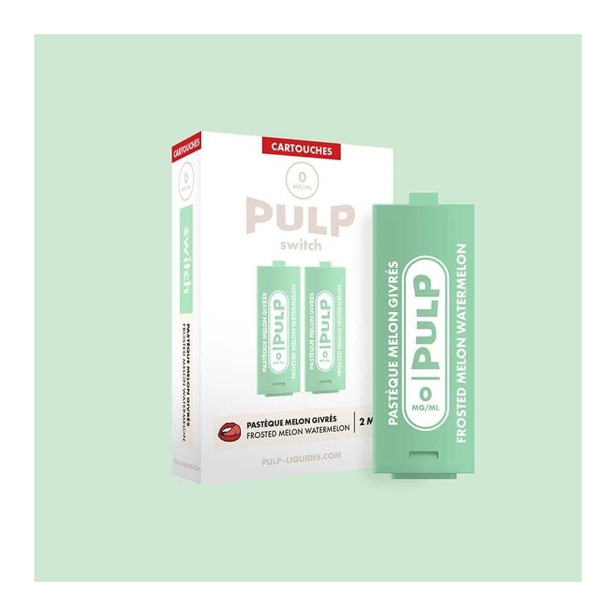 Cartouche Pastèque Melon Givrés 2ml (2pcs) - Pod Switch by Pulp