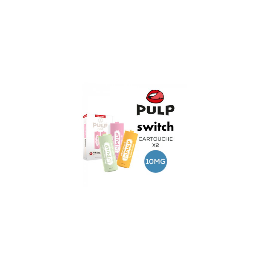 Pack De 2 Pods Switch Pêche Melon Glacés
