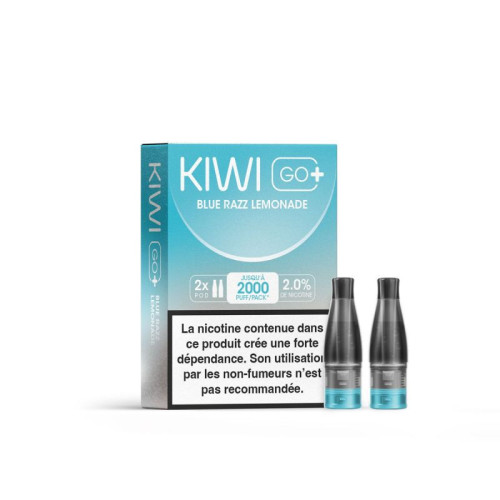 Cartouches Kiwi Go+ par 2 - Nouvelles Saveurs - Kiwi Vapor