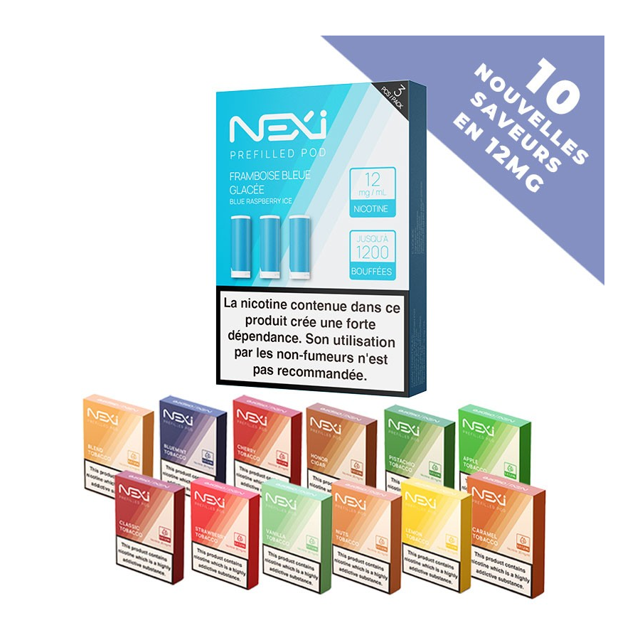 Cartouches pour Nexi One par 3 - Aspire