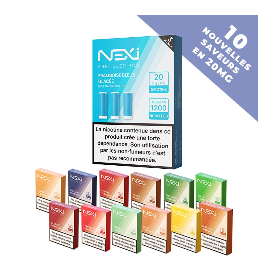 Cartouches Classics pour Nexi One par 3 - Aspire