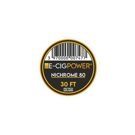 E-Cig Power – Coil Nichrome 80 - 30FT-26GA