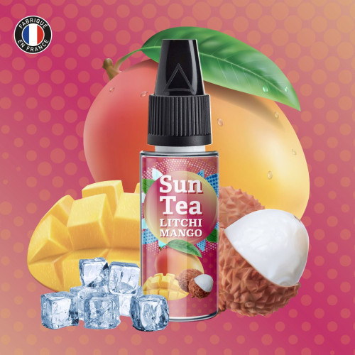 Concentré Mango Litchi 10ml Sun Tea - Full Moon (10 pièces)