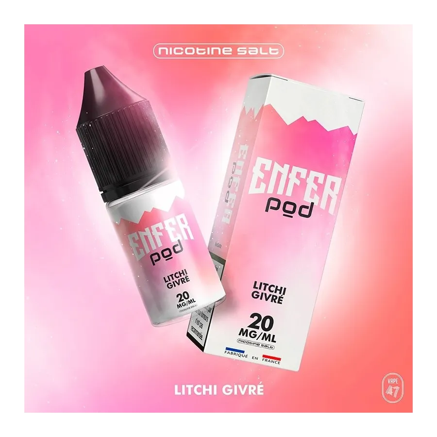 Litchi Givré Salts Pod