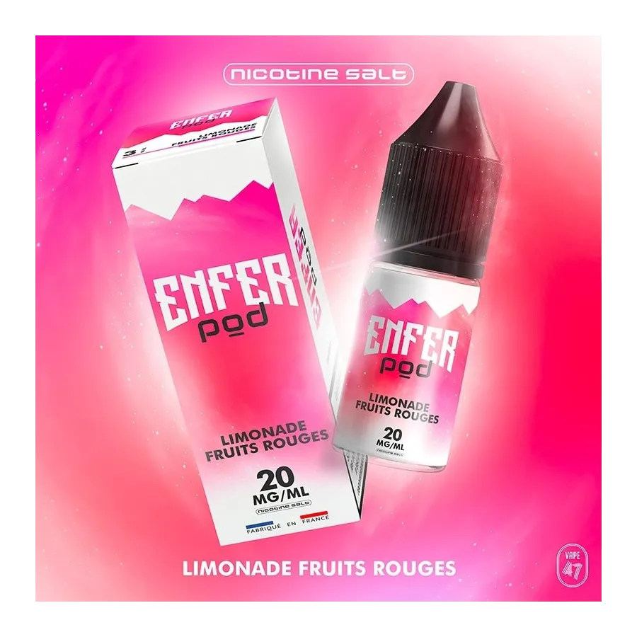 Limonade Fruits Rouges Salts Pod