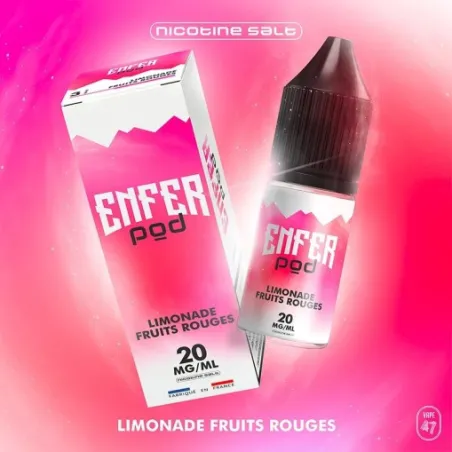 Limonade Fruits Rouges Salts Pod